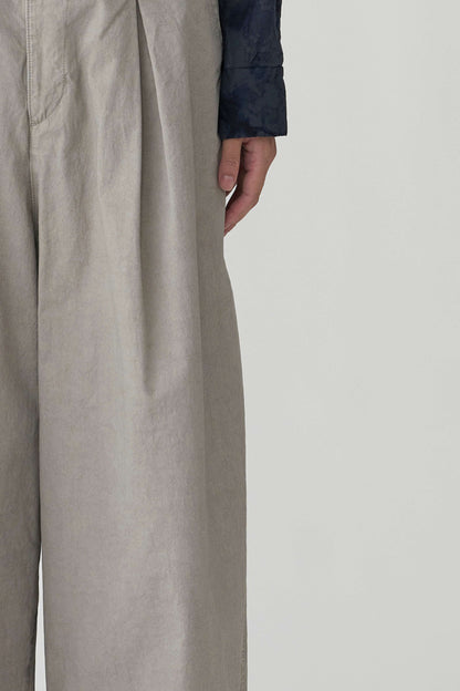 PLEATED WIDE  PANTS