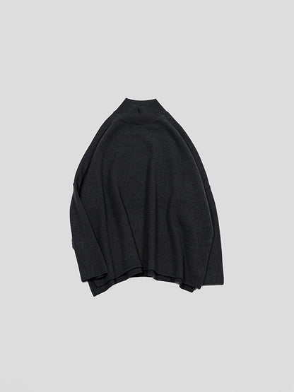 CASHMERE HIGH NECK PULLOVER